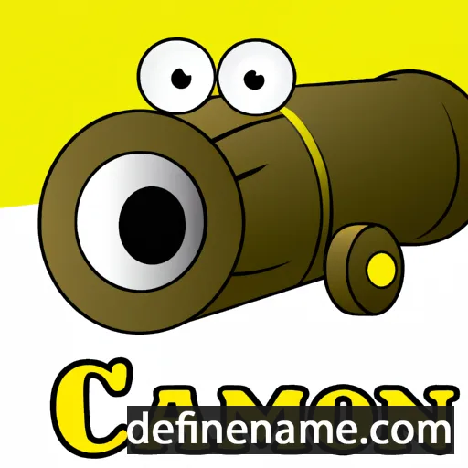 Cannon cartoon