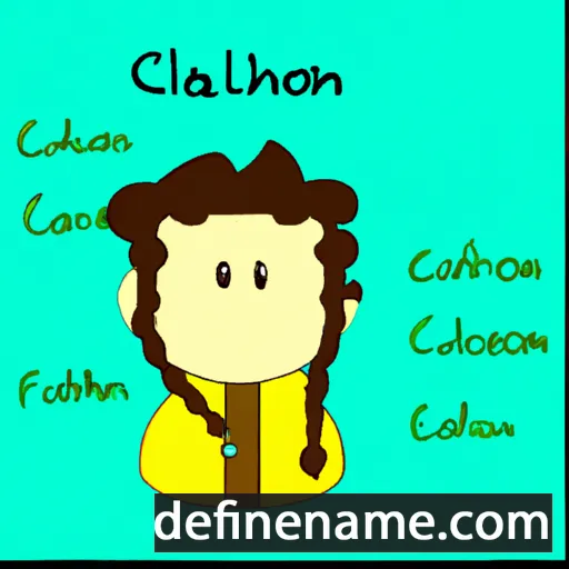 cartoon of the name Caoilfhionn