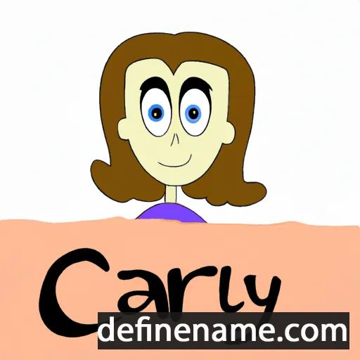 Carly cartoon