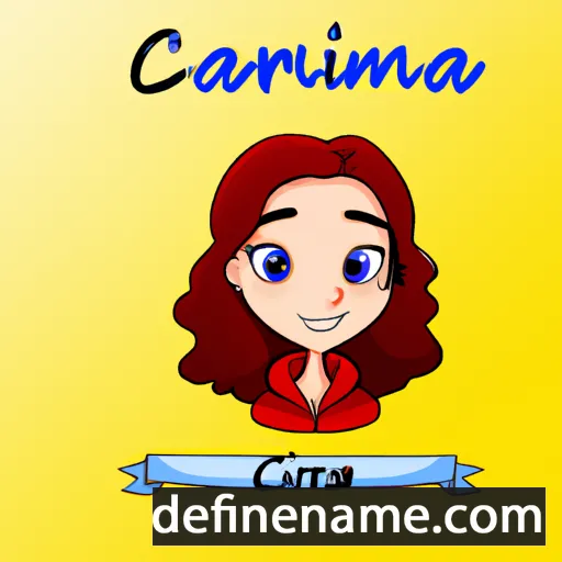 Carmina cartoon