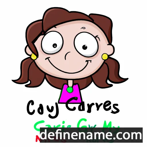 Carys cartoon