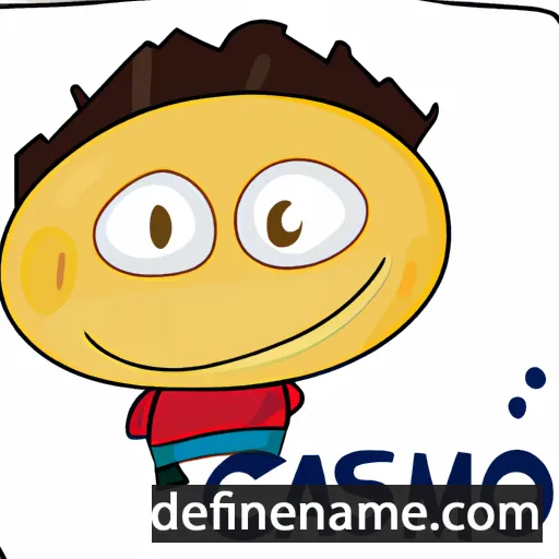 cartoon of the name Casimiro