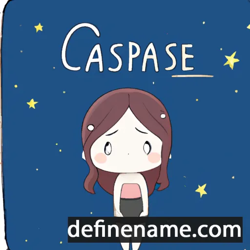 cartoon of the name Cassiopeia