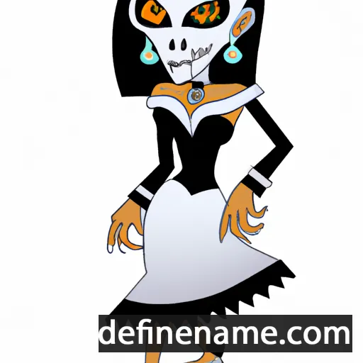 cartoon of the name Catrina