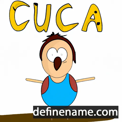 cartoon of the name Cauã