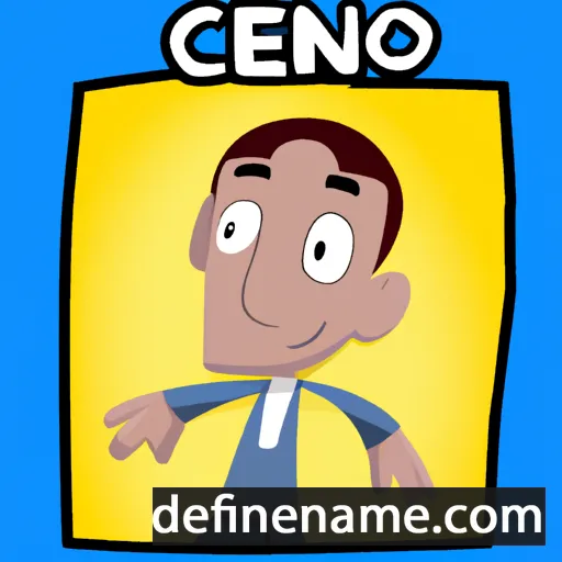 cartoon of the name Celino