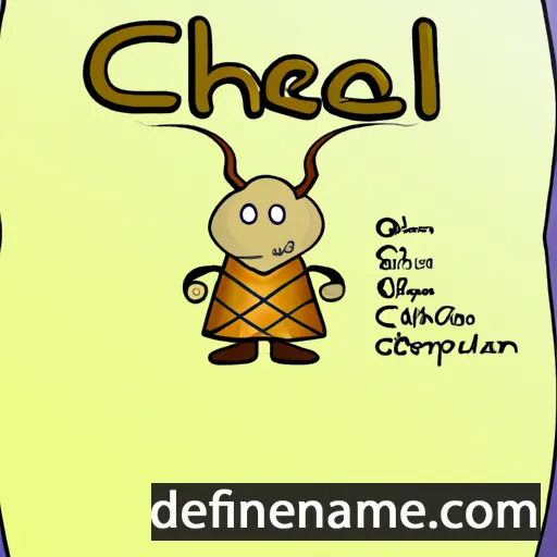 cartoon of the name Cellach