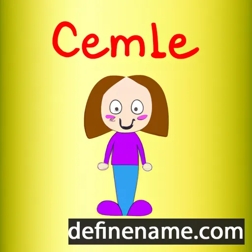 Cemile cartoon