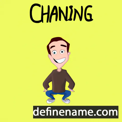 Channing cartoon