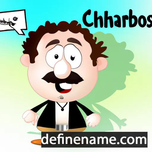 cartoon of the name Charalambos