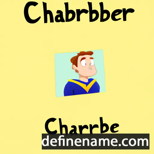 cartoon of the name Charibert