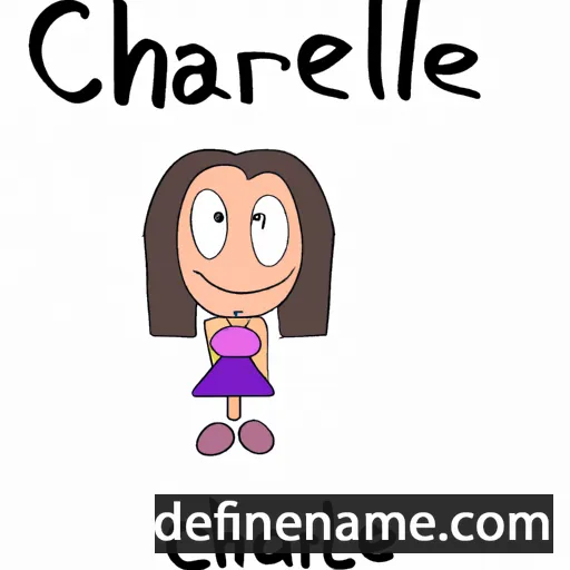 Charlène cartoon