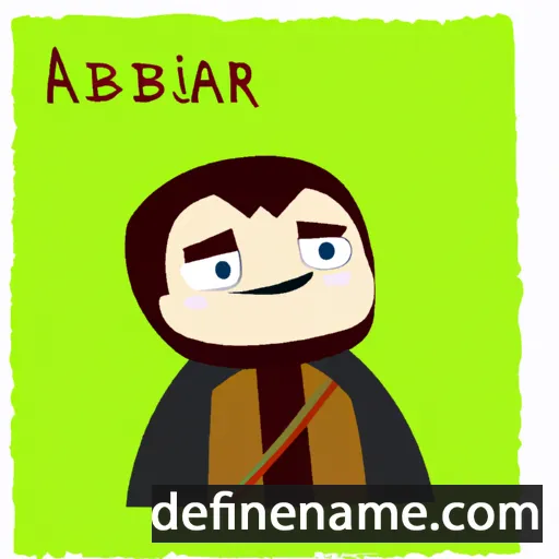 cartoon of the name Ásbiǫrn