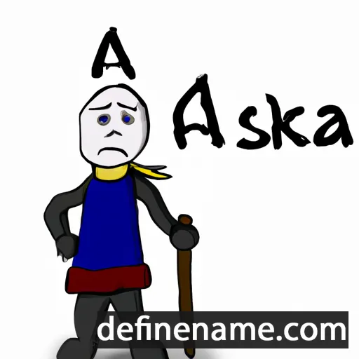 Áslákr cartoon