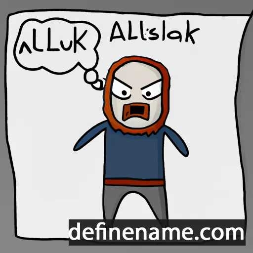 cartoon of the name Áslákur