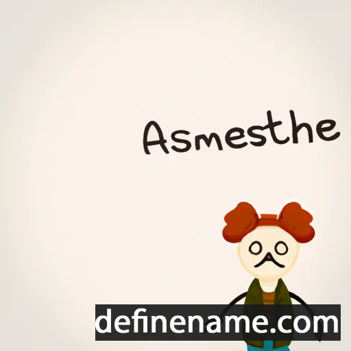 cartoon of the name Arthémisse