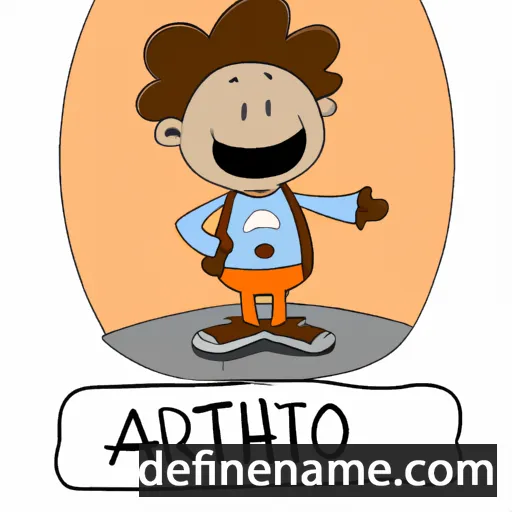 cartoon of the name Arthuro