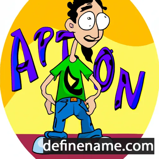 cartoon of the name Artöm