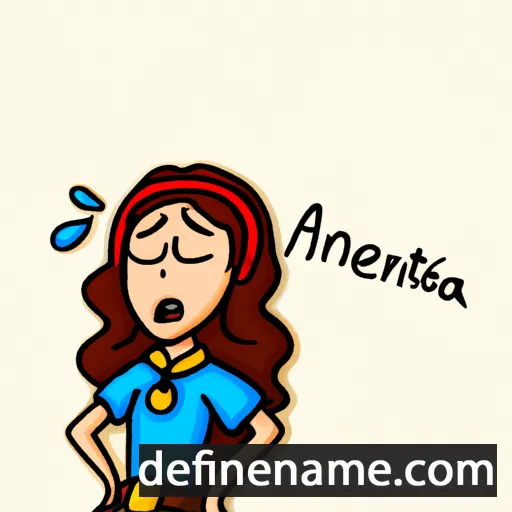 cartoon of the name Arxentina