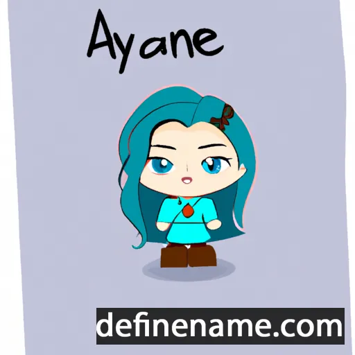 Aryane cartoon