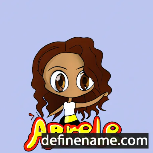 Aryelle cartoon