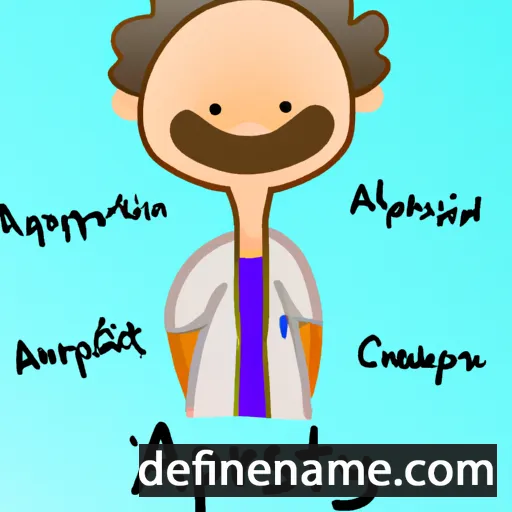 cartoon of the name Arystyp