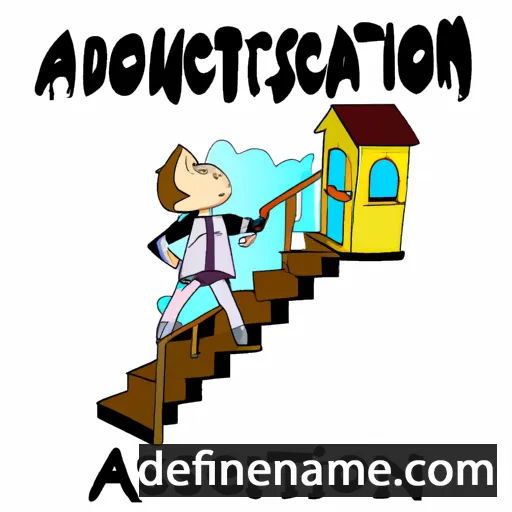 cartoon of the name Ascension