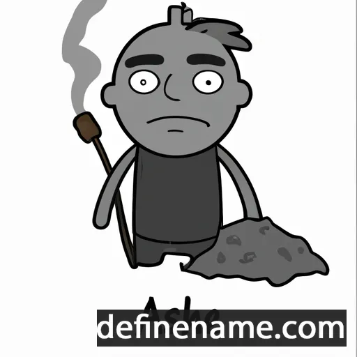 cartoon of the name Ashes