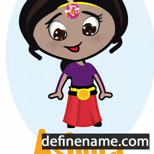 Ashima cartoon