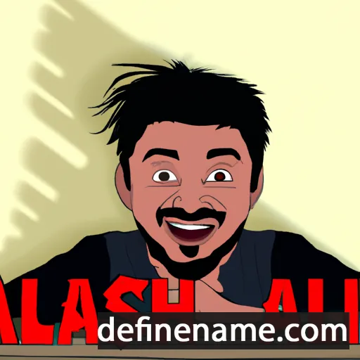 Ashiq Ullah cartoon