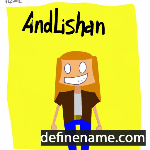 cartoon of the name Ashland