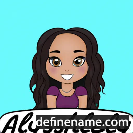 Ashlye cartoon