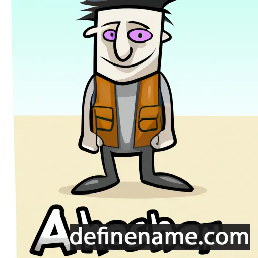 cartoon of the name Ashter