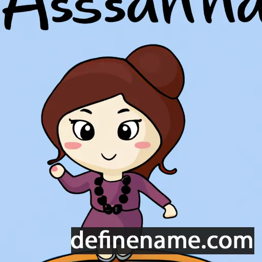 cartoon of the name Asiana