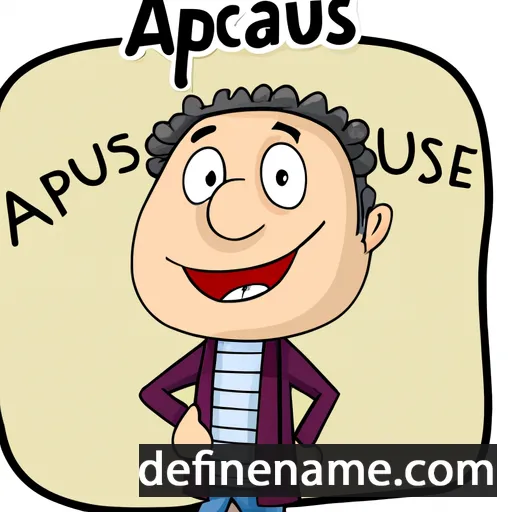 cartoon of the name Aspasius