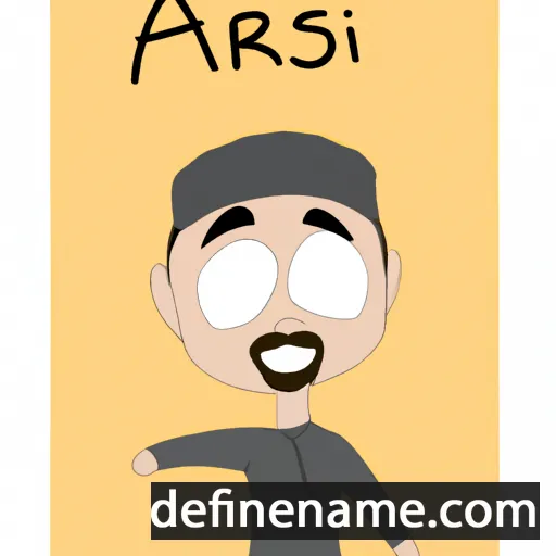 cartoon of the name Assir