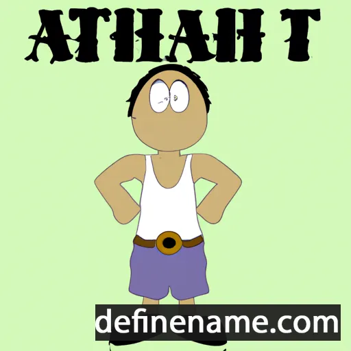 ʻAthtart cartoon