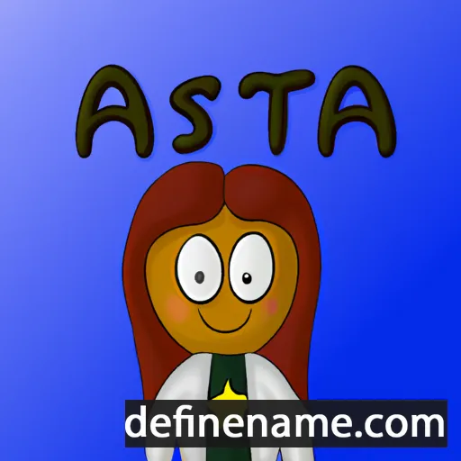 Astera cartoon