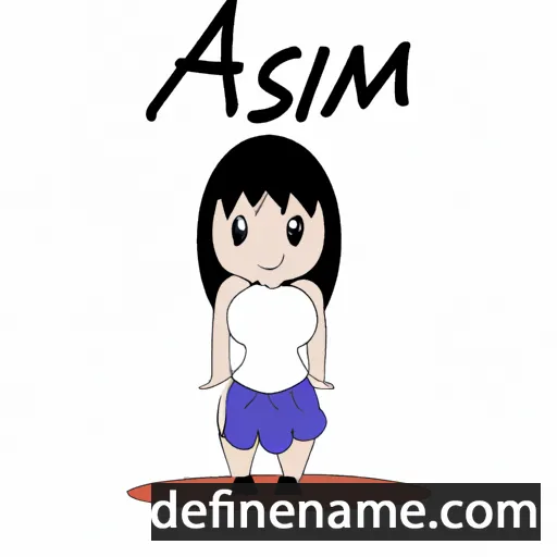 Asumi cartoon