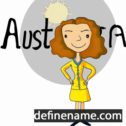 cartoon of the name Asunta