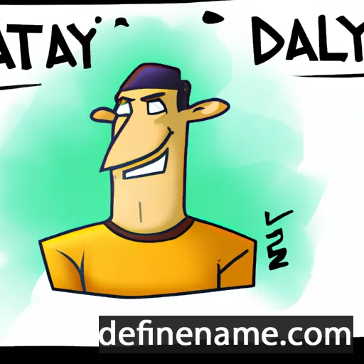 cartoon of the name Atalay