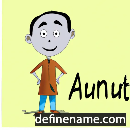 cartoon of the name Atanu