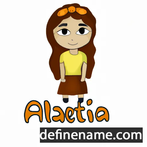 cartoon of the name Atelasia