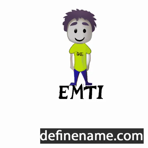 cartoon of the name Atemu