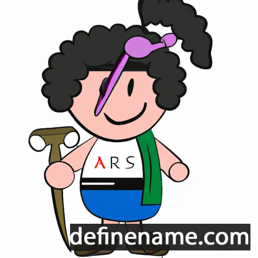 cartoon of the name Atenàgores