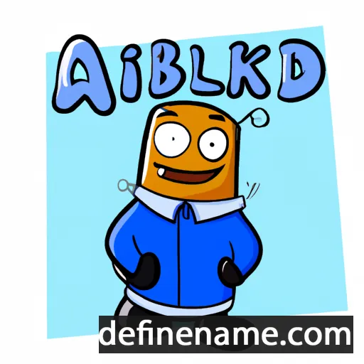 Aðalbrikt cartoon