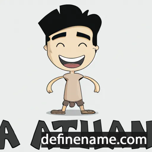 Athan cartoon