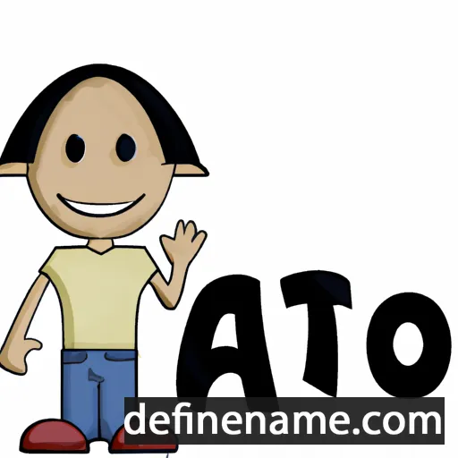 cartoon of the name Atilo