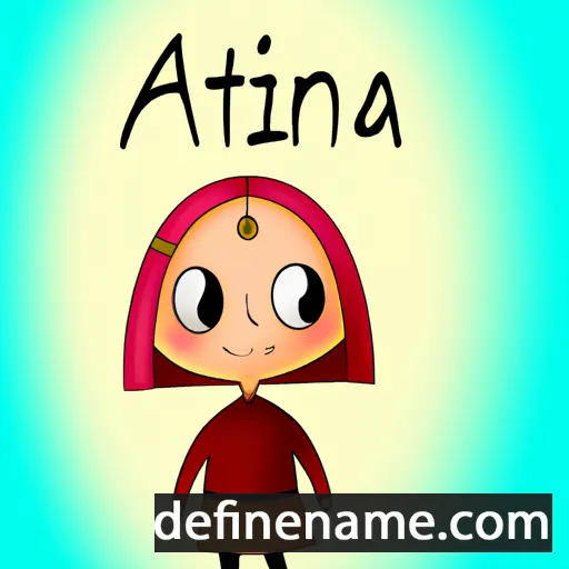 Atina cartoon