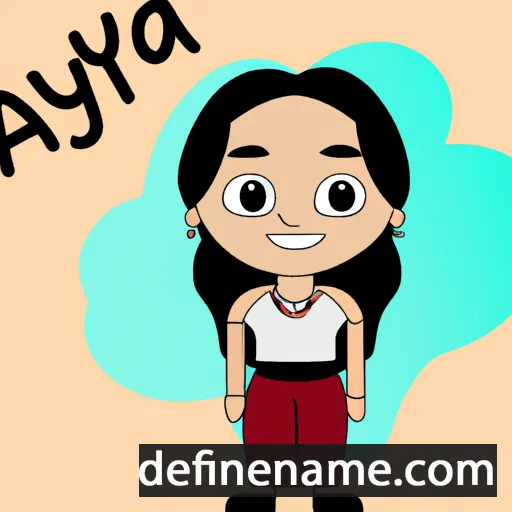 Atitaya cartoon